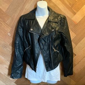 Candie’s Black Biker Jacket